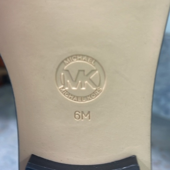 Michael Kors Black Deanna Cutout Slide Sandals - Picture 6 of 6